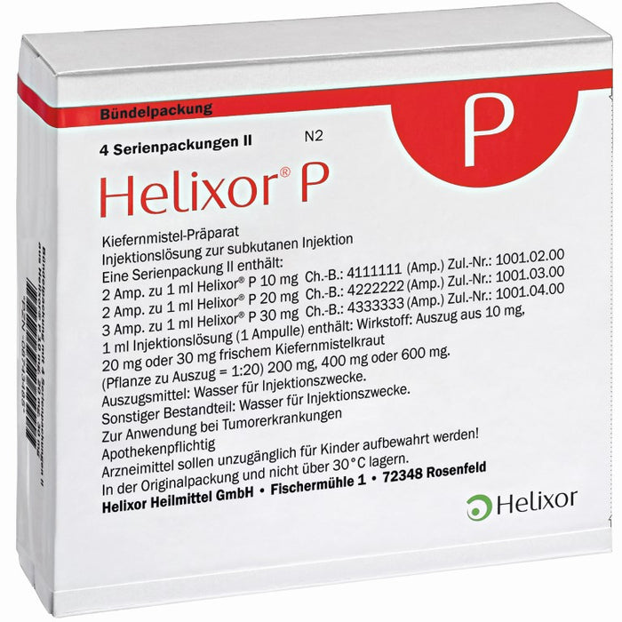 Helixor P Serienpackung II, 28 pc Ampoules