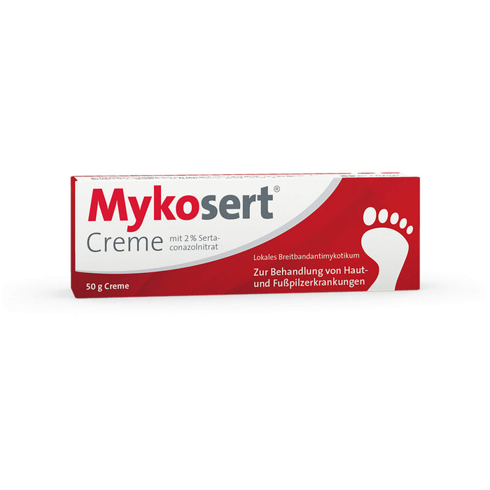 Mykosert Creme bei Haut- und Fußpilz, 50 g Crème