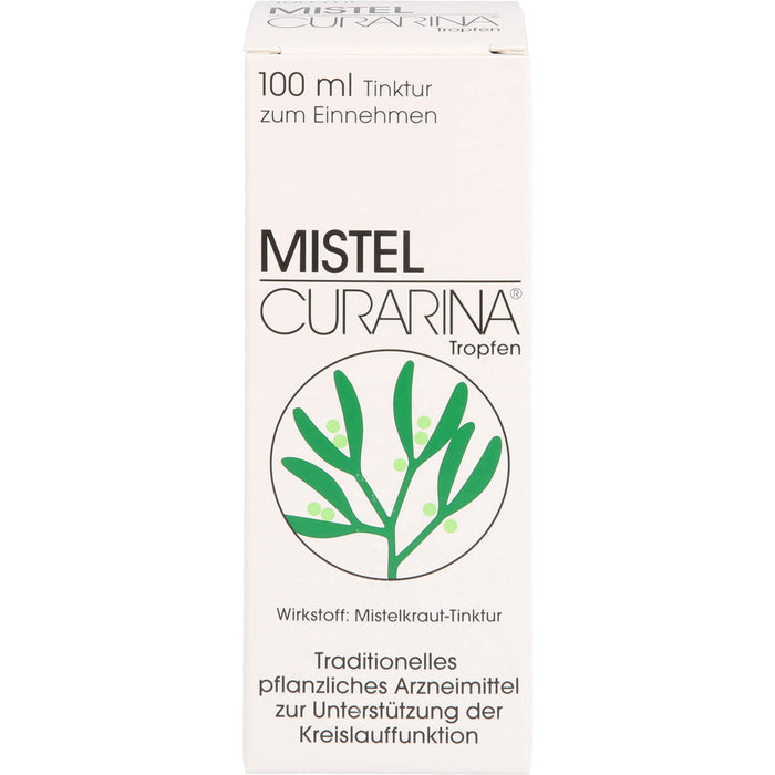 Mistel Curarina Tropfen zur Unterstützung der Kreislauf-Funktion, 100 ml Lösung