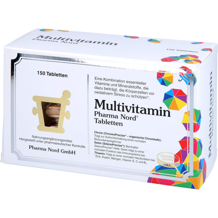 Pharma Nord Multivitamin Tabletten, 150 pc Tablettes