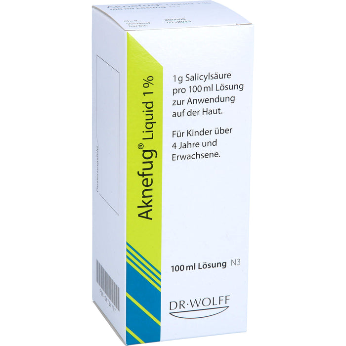 Aknefug Liquid 1 % Lösung, 100 ml Solution