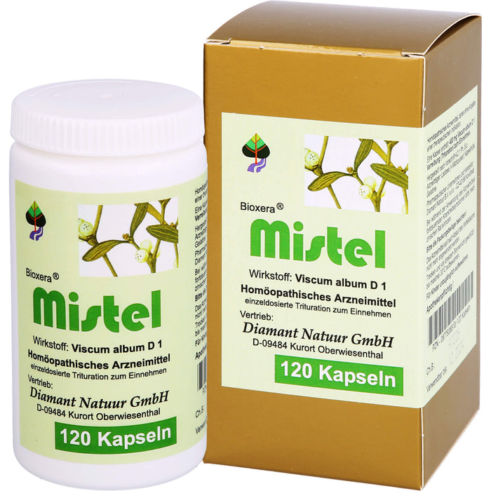 Mistel Bioxera Kapseln, 120 St KAP