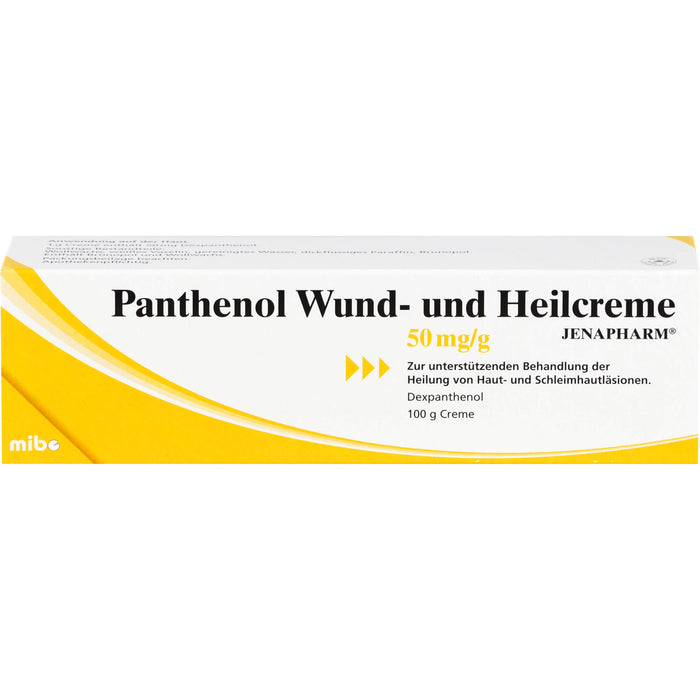 Panthenol Wund- und Heilcreme JENAPHARM, 100 g Cream