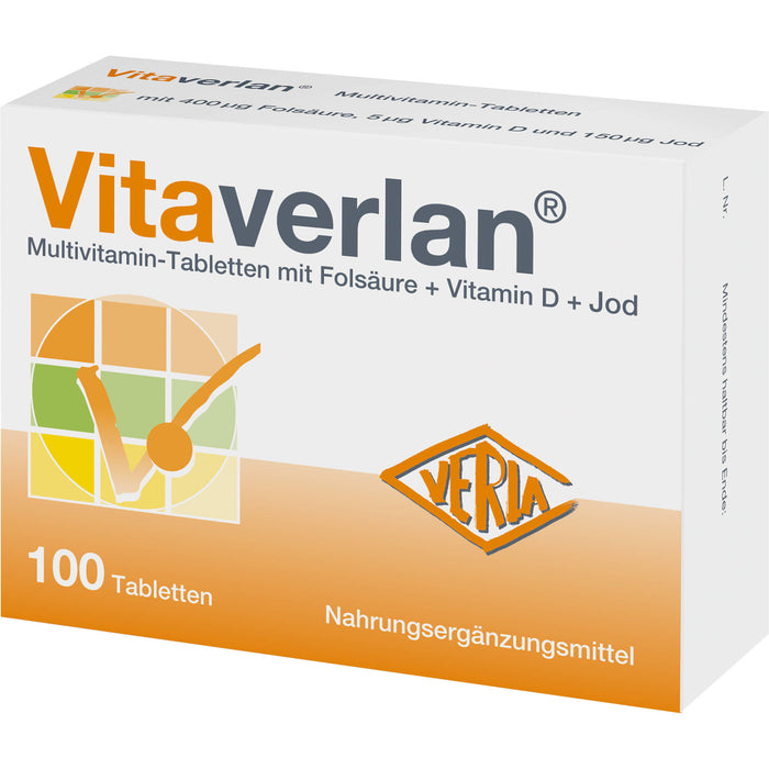 Vitaverlan Tabletten, 100 pcs. Tablets