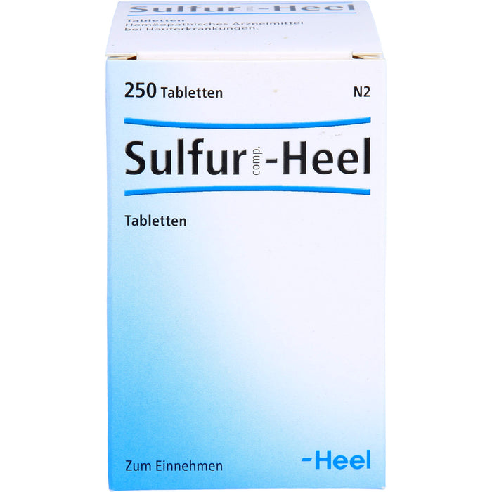 Sulfur comp.-Heel Tbl., 250 St TAB