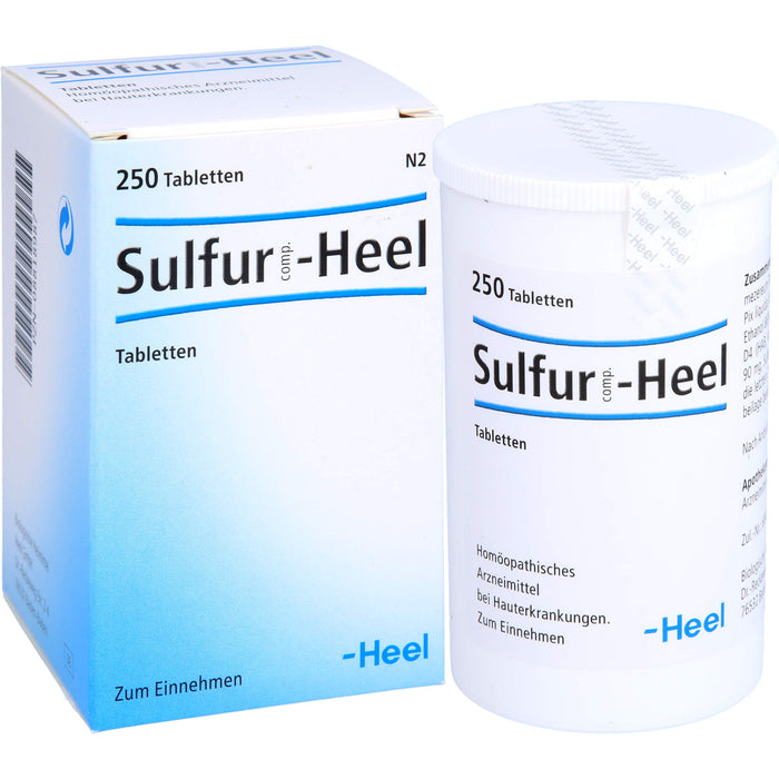 Sulfur comp.-Heel Tbl., 250 St TAB