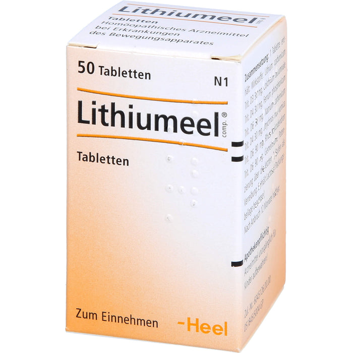 Lithiumeel comp. Tabletten, 50 pc Tablettes