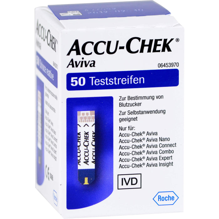 Accu-Chek Aviva Emra Teststreifen Plasma II, 1X50 St TTR