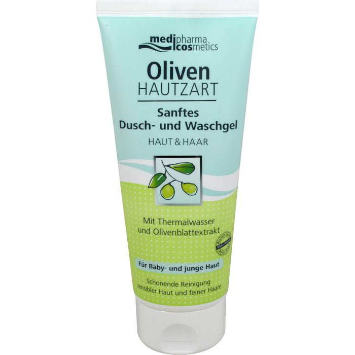 Oliven Hautzart Sanftes Dusch- und Waschgel, 200 ml XDG