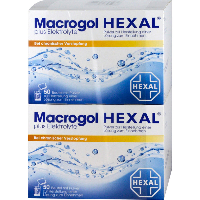 Macrogol HEXAL plus Elektrolyte, 100 pcs. Sachets