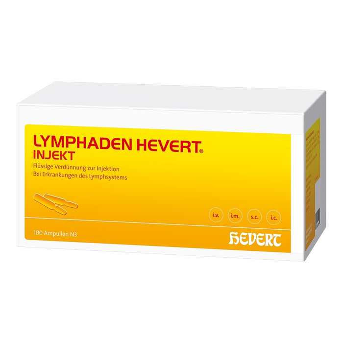 Lymphaden Hevert Injekt Ampullen, 100 St. Ampullen