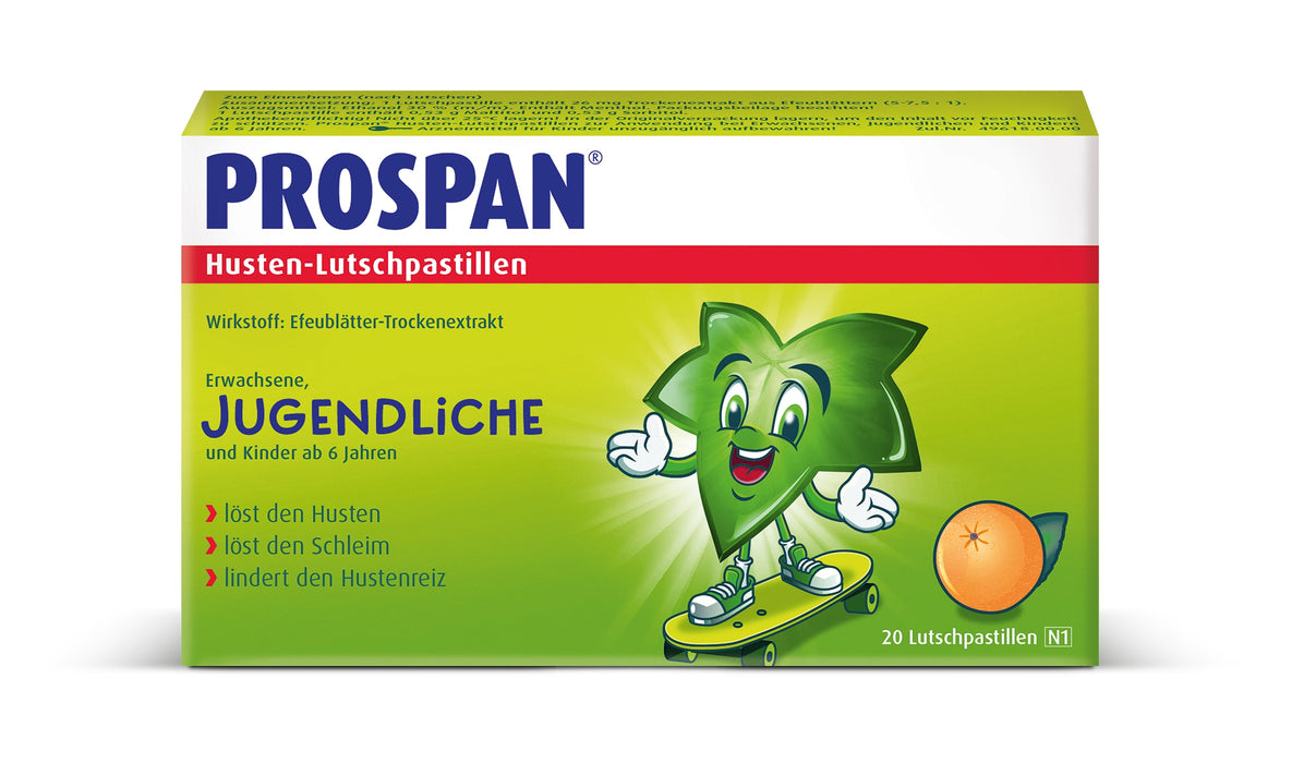 Prospan Husten-Lutschpastillen, 20 pcs. Pastilles