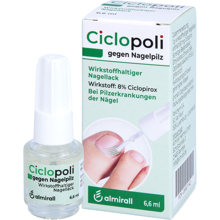 Ciclopoli Nagellack gegen Nagelpilz, 6.6 ml Lösung