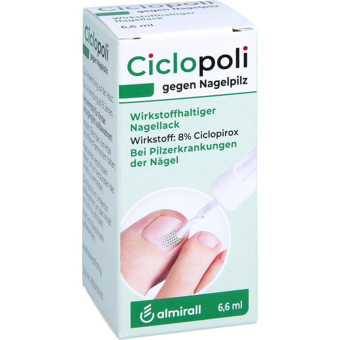 Ciclopoli Nagellack gegen Nagelpilz, 6.6 ml Lösung