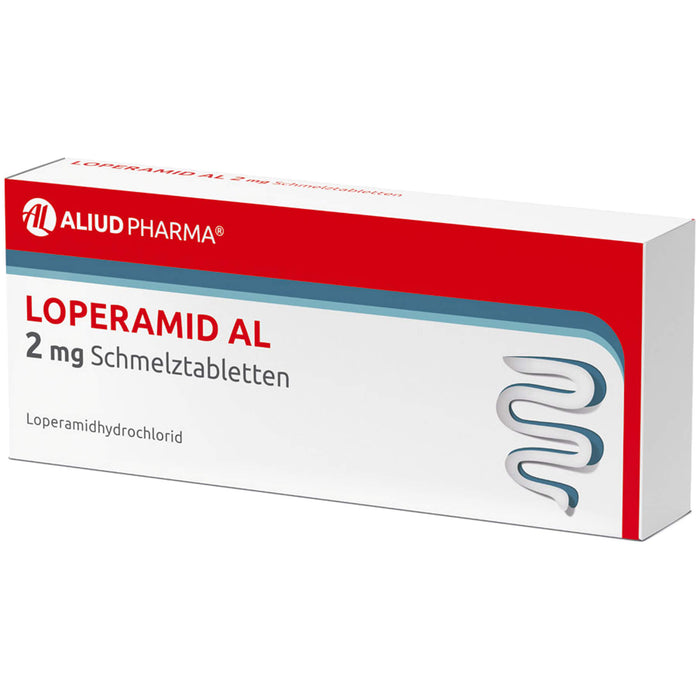 Loperamid AL akut Kapseln gegen akuten Durchfall, 10 pcs. Capsules