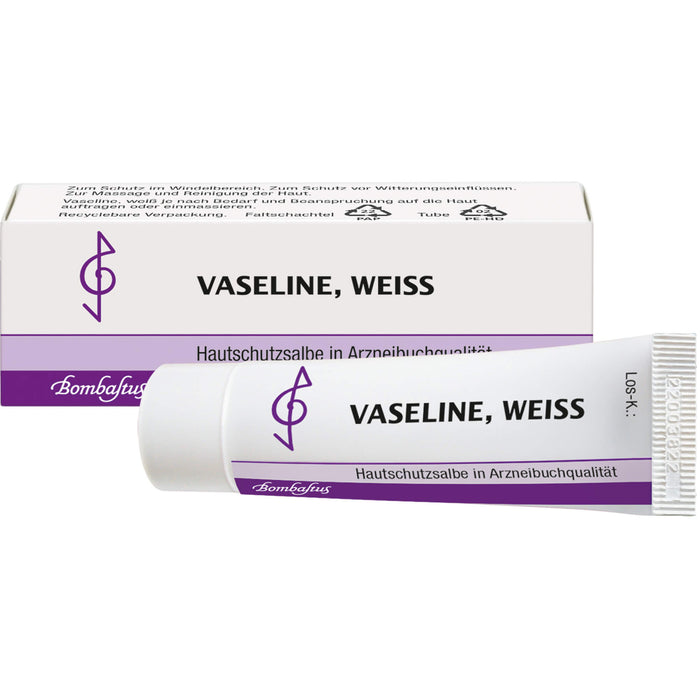 VASELINE WEISS DAB, 10 ml Fettsalbe