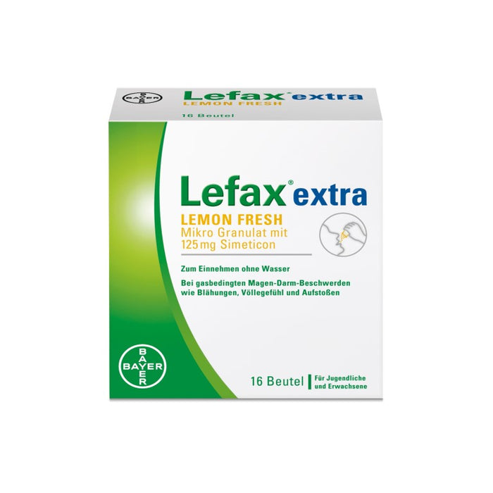 Lefax extra Lemon Fresh, 16 pcs. Sachets