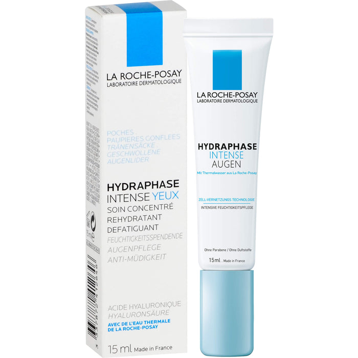 La Roche-Posay Hydraphase intense Augen Creme, 15 ml Cream