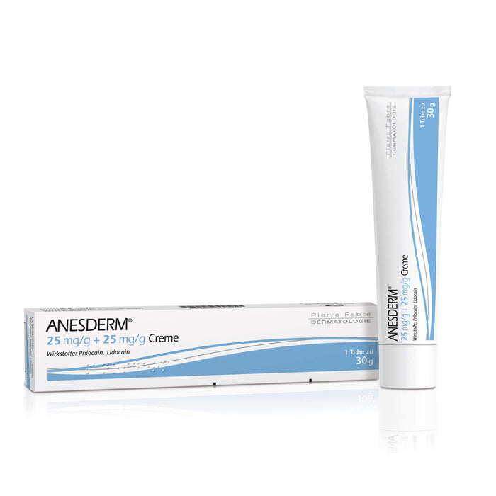 ANESDERM 25 mg/g + 25 mg/g Creme, 30 g Cream