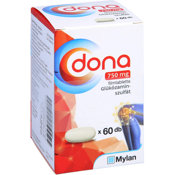 dona 750 mg Emra Filmtabletten bei leichter bis mittelschwerer Arthrose des Kniegelenks, 60 pc Tablettes