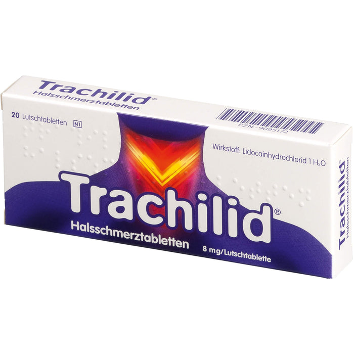 Trachilid Halsschmerztabletten, 20 pcs. Tablets