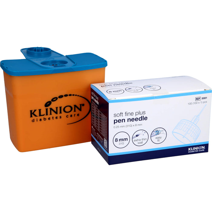 Klinion Soft fine plus 8mm 31g (0,25mm), 110 St KAN