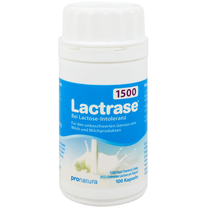 Lactrase 1500 bei Lactose-Intoleranz Kapseln, 100 pc Capsules