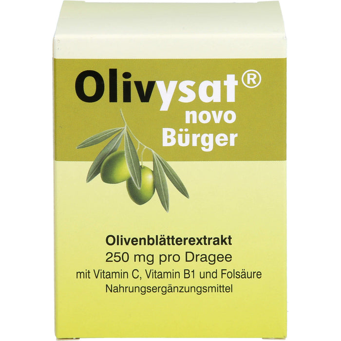 Olivysat novo Bürger Olivenblätterextrakt 250 mg Dragees, 90 St. Tabletten