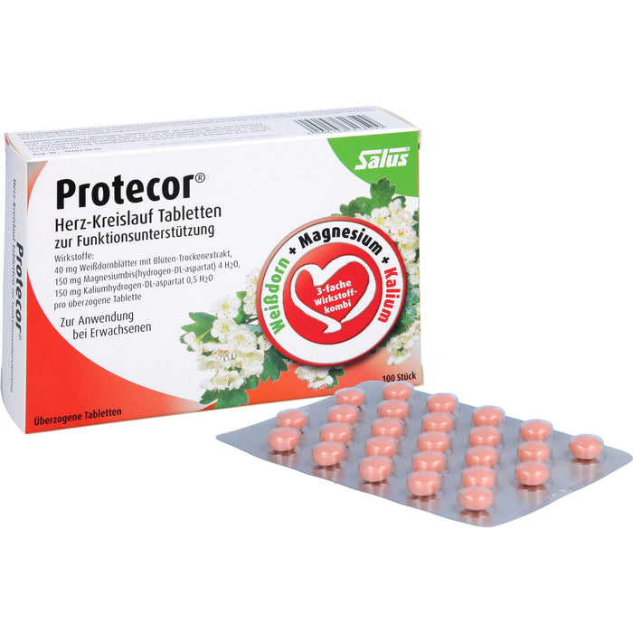 Salus Protecor Herz-Kreislauf Tabletten, 100 St. Tabletten