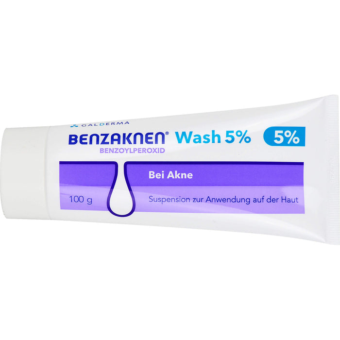 BENZAKNEN Wash 5 % Suspension bei Akne, 200 g Lösung