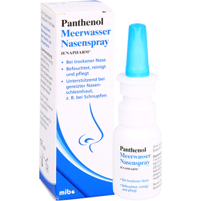 Panthenol Meerwasser Nasenspray JENAPHARM, 20 ml Lösung