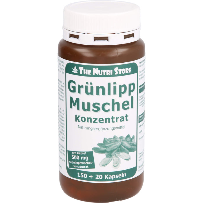 Grünlipp Muschel 500mg Konzentrat, 150 St KAP