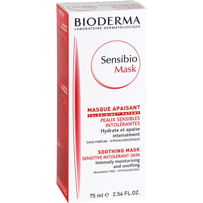 BIODERMA Sensibio Mask Gesichtsmaske, 75 ml Gesichtsmaske