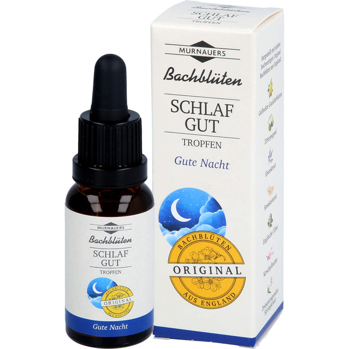 MURNAUERS Bachblüten Schlaf Gut Tropfen, 20 ml Lösung