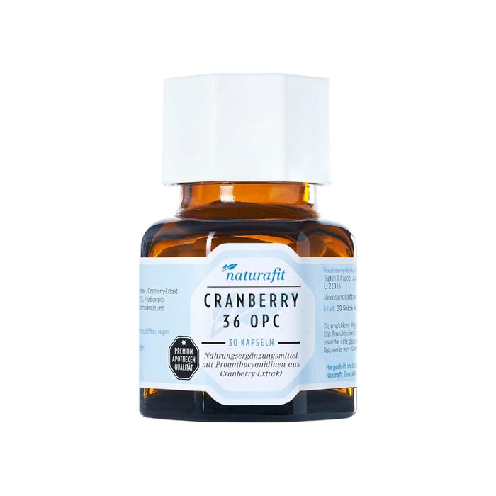 naturafit Cranberry 36 OPC Kapseln, 30 St. Kapseln