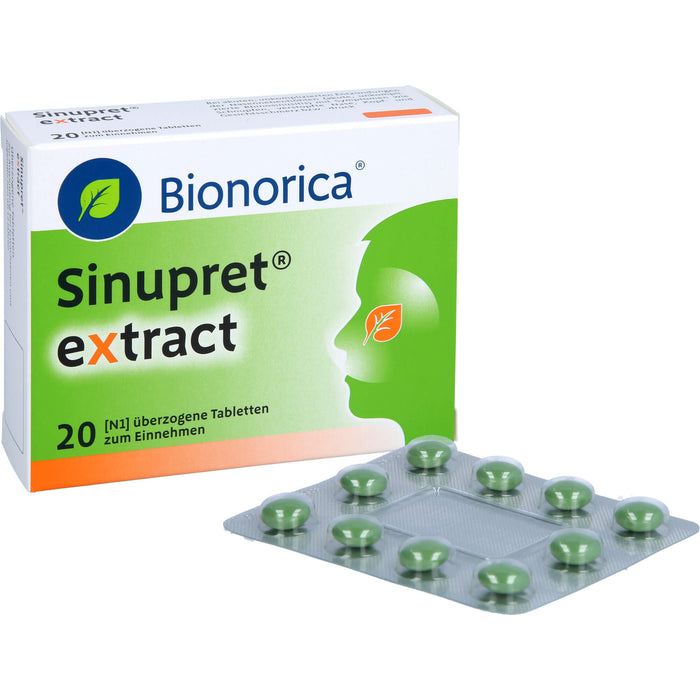 Sinupret extract überzogene Tabletten, 20 pc Tablettes