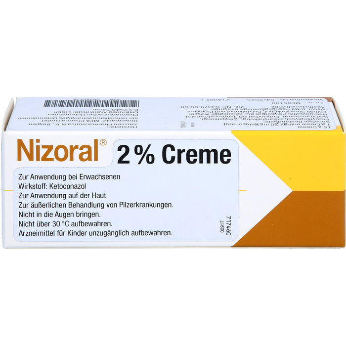 Nizoral 2 % Creme Reimport EMRAmed, 15 g Crème