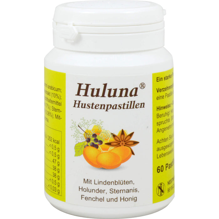 Huluna Hustenpastillen, 60 St. Pastillen