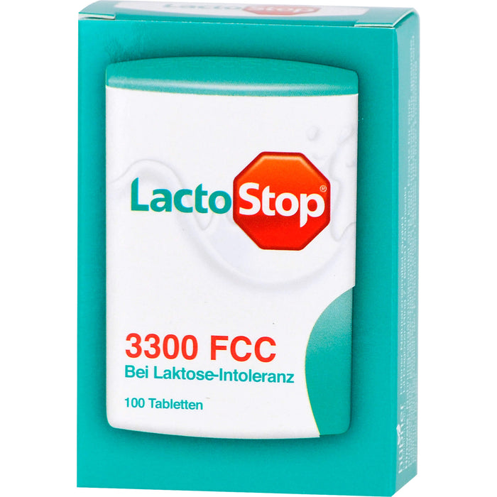 LactoStop 3300 FCC bei Lactose-Intoleranz Tabletten, 100 pcs. Tablets