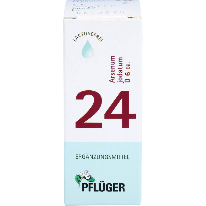 PFLÜGER Biochemie 24 Arsenum jodatum D6 Dilution, 30 ml Lösung