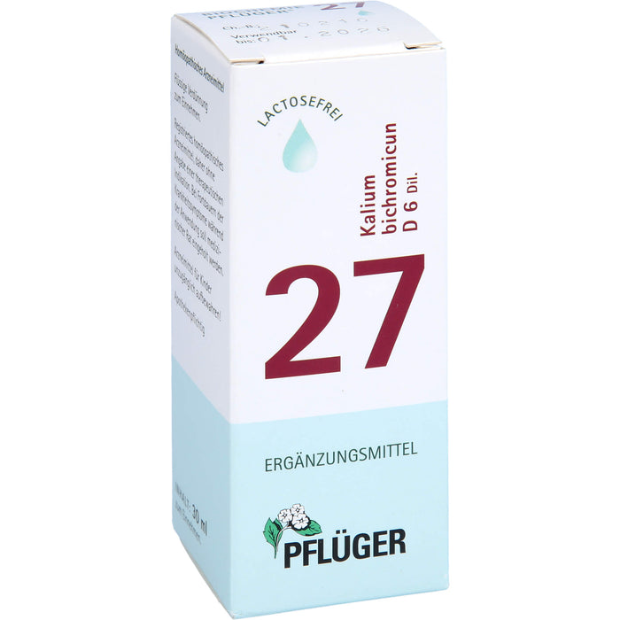 Biochemie Nr.27 Kalium bichromic. D6 Pflüger Dil., 30 ml TRO