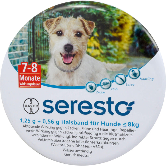 seresto Halsband für kleine Hunde ≤ 8 kg, 1 pc Collier