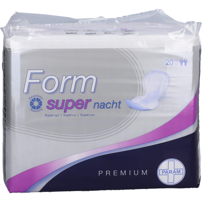 PARAM FORM PREMIUM Super NACHT, 20 St