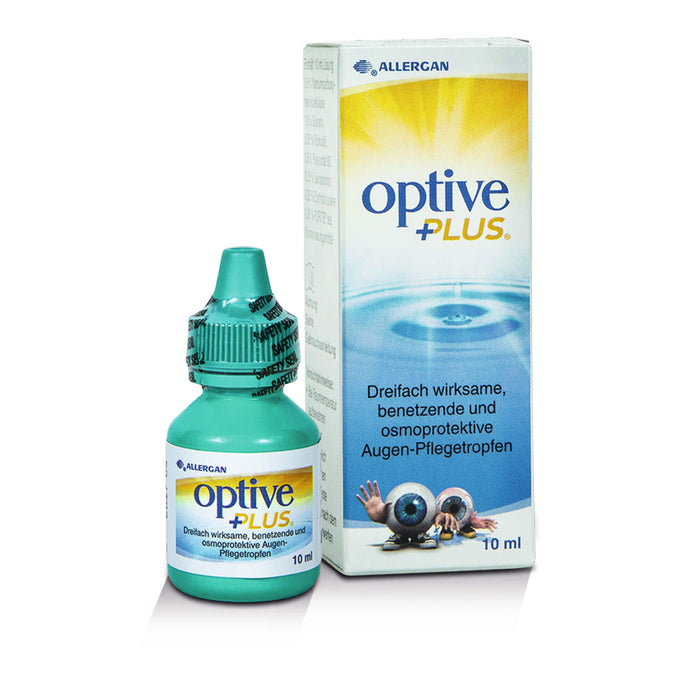 Optive Plus Augen-Pflegetropfen, 10 ml Solution