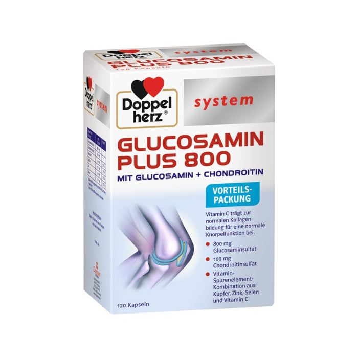 Doppelherz system GLUCOSAMIN 800 PLUS, 120 pcs. Capsules