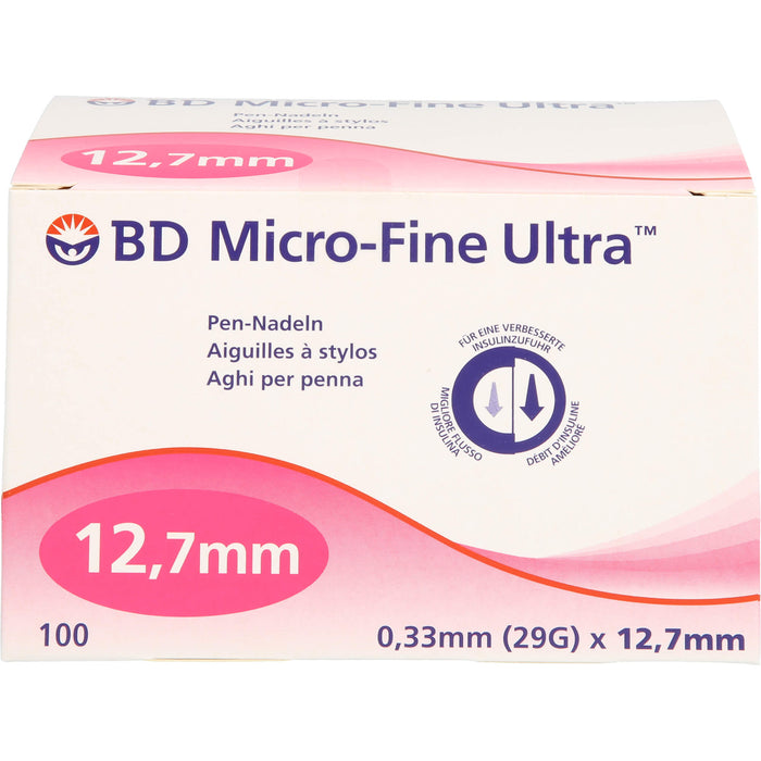 BD Micro-Fine Ultra™ Pen-Nadeln, 0,33 (29G) x 12,7mm, 100 St KAN