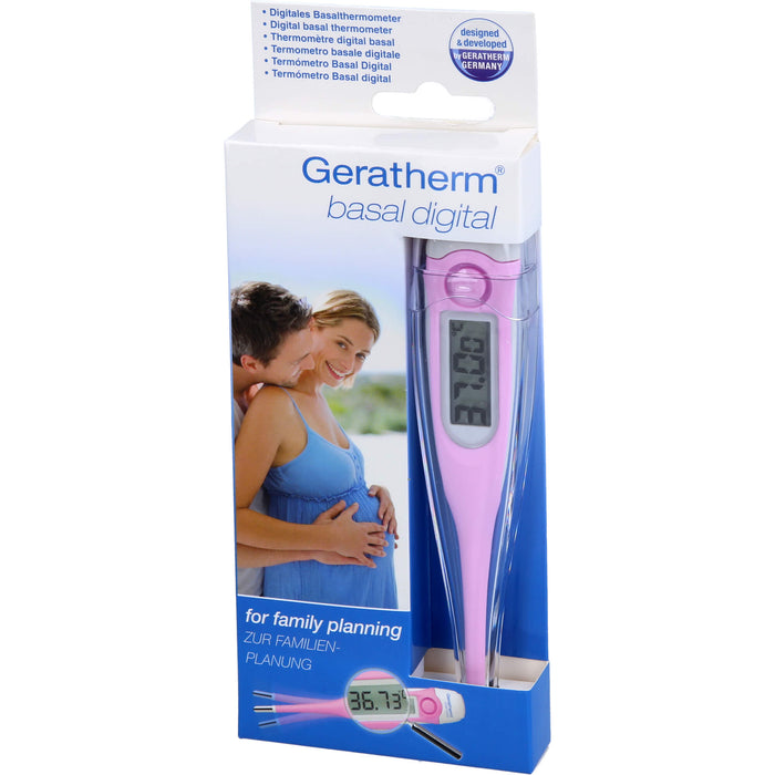 Geratherm digitales Basalthermometer zur Familienplanung, 1 pc Test