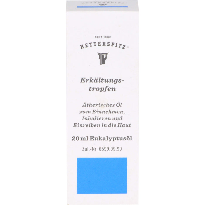 Retterspitz Erkältungstropfen, 20 ml Etheric oil