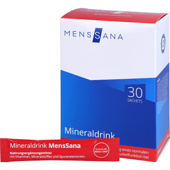 MensSana Mineraldrink, 30 pc Sachets