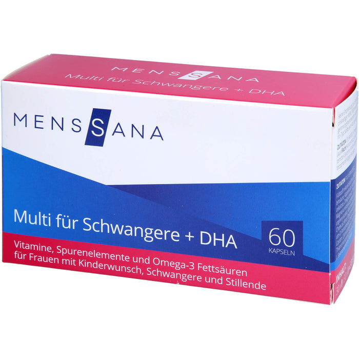 MensSana Multi für Schwangere + DHA Kapseln, 60 pcs. Capsules